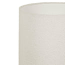 Grava Boucle & Hammered Bronze Metal Floor Lamp