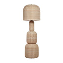Kootu Natural Rattan Floor Lamp