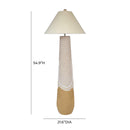 Harlee Natural Woven Floor Lamp