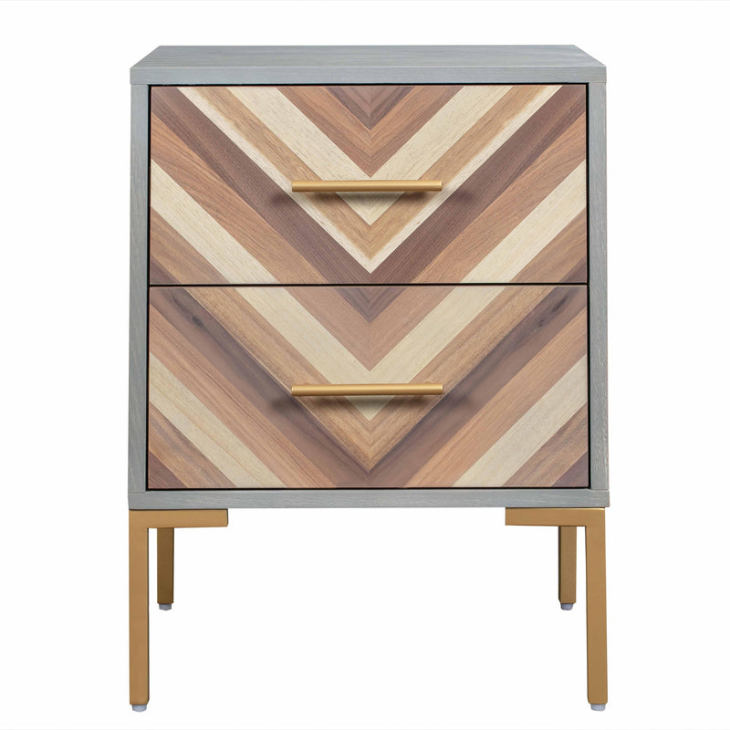 Quinn Grey Side Table