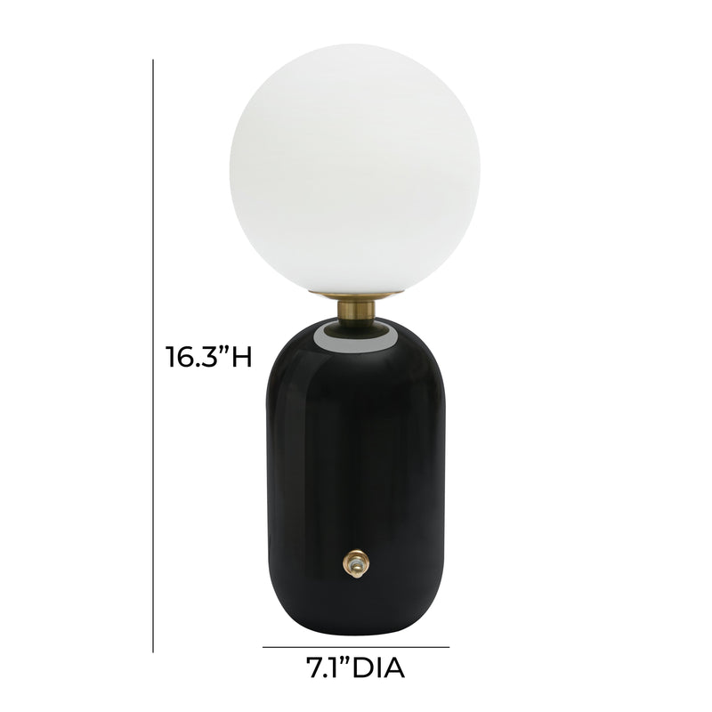Liza Black Table Lamp