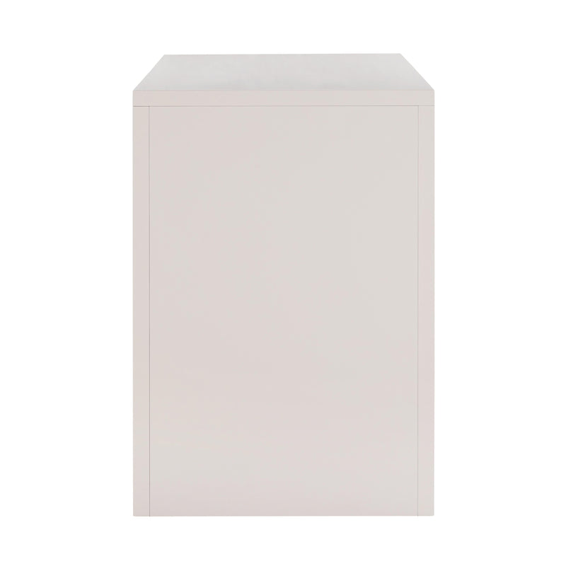 Suzie Cream & Rattan Executive Desk - UK