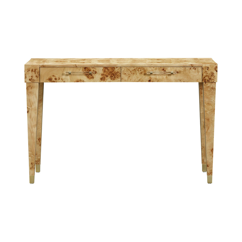 Brandyss Natural Burl Work Desk - UK