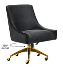Beatrix Black Office Swivel Chair
