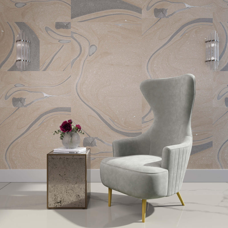 Lana Mirrored Side Table - UK