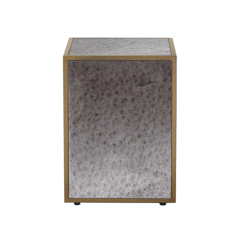 Lana Mirrored Side Table - UK