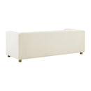 Wafa Cream Velvet Sofa