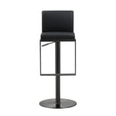 Amalfi Black Performance Vegan Leather on Black Stool