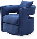 Kennedy Navy Swivel Chair - UK