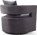 Kennedy Grey Swivel Chair - UK