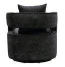 Kennedy Black Swivel Chair - UK