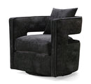 Kennedy Black Swivel Chair - UK