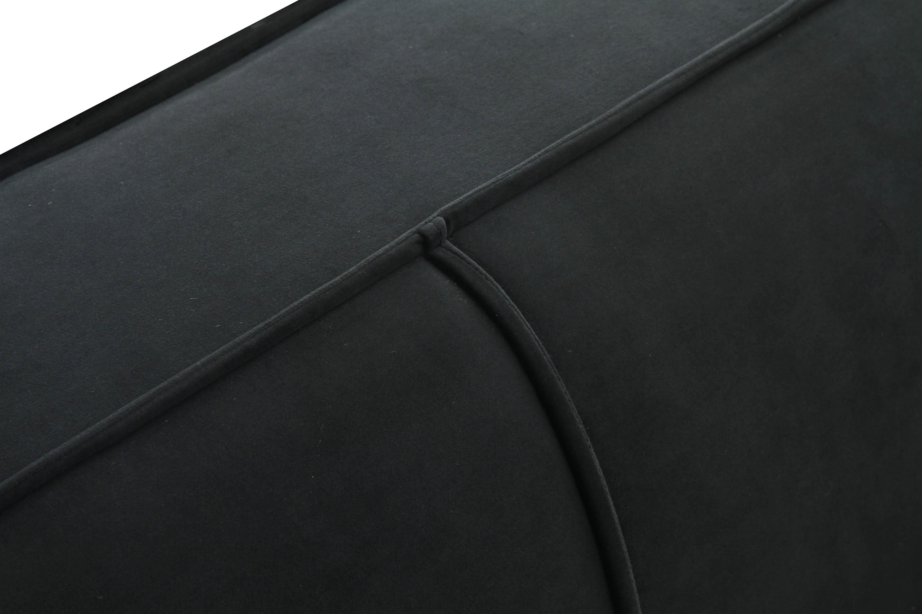 Olafur Black Velvet Sofa - UK