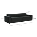 Olafur Black Velvet Sofa - UK