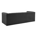 Norah Black Velvet Sofa - UK
