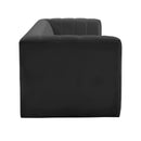 Norah Black Velvet Sofa - UK