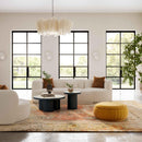 Fickle Cream Boucle 2-Piece Modular LAF Sofa - UK