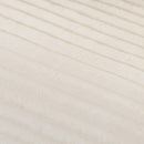 Tarra Fluffy Oversized Cream Corduroy Modular LAF Chaise