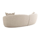 Marion Two-Tone Textured Boucle Sectional