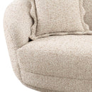 Marion Two-Tone Textured Boucle Sectional