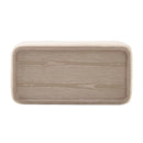 Sylvie Cream Boucle Ottoman Table