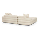 Lulu Cream Boucle Modular LAF Sectional