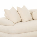 Lulu Cream Boucle Modular LAF Sectional