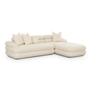 Lulu Cream Boucle Modular RAF Sectional