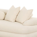 Lulu Cream Boucle Modular RAF Sectional