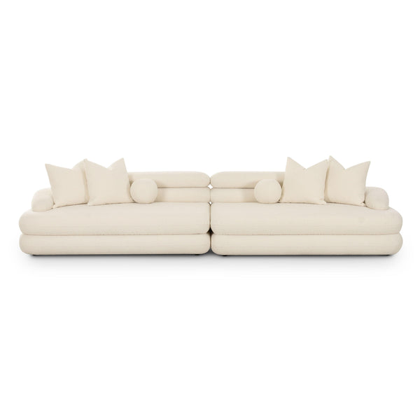 Lulu Cream Boucle Modular Sofa