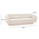 Simone Cream Boucle Sofa