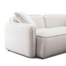 Travie White Sand Performance Corduroy Velvet Modular Sofa