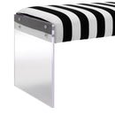 Envy Paris Velvet/Acrylic Bench - UK