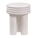 Delta Ivory Concrete Side Table - UK