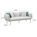 Katti Light Grey Outdoor Sofa