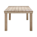 Cassie Natural 108 Inch Rectangular Outdoor Dining Table