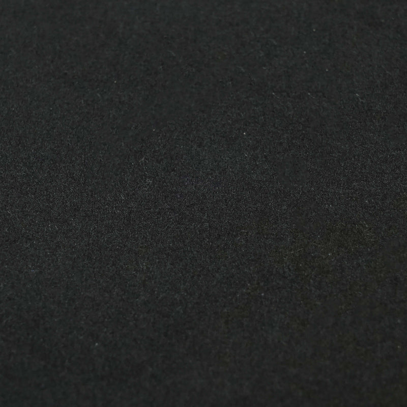 Kaylee Black Velvet Ottoman