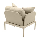 Kapri Taupe Outdoor Armchair
