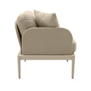 Kapri Taupe Modular Outdoor LAF Corner Seat