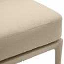 Kapri Taupe Modular Outdoor Armless Chair