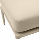 Kapri Taupe Outdoor Ottoman