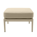 Kapri Taupe Outdoor Ottoman