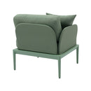 Kapri Moss Green Modular Outdoor LAF Corner Seat