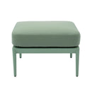 Kapri Moss Green Outdoor Ottoman