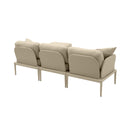 Kapri Taupe Modular Outdoor Sectional