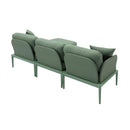 Kapri Moss Green Modular Outdoor Sectional
