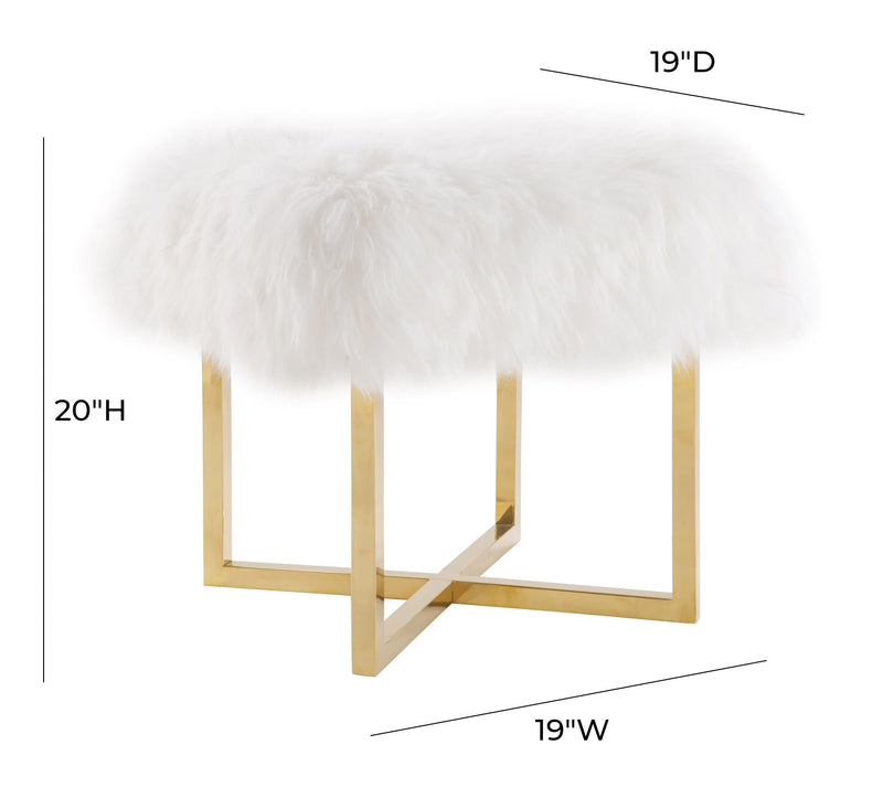 Nomo Sheepskin Bench