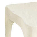 Skully Cream Textured Side Table
