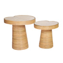 Felicia Short Lilypad Side Table