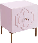 Anna Pink Lacquer Side Table